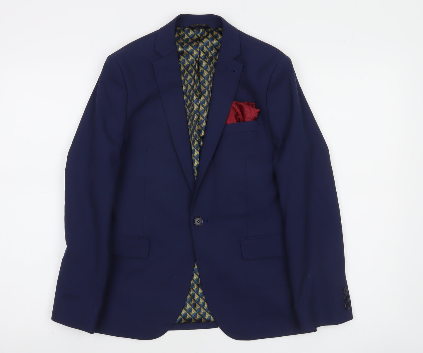 Next Boys Blue 12 Years Regular Fit Single-Breasted Blazer Jacket Formal