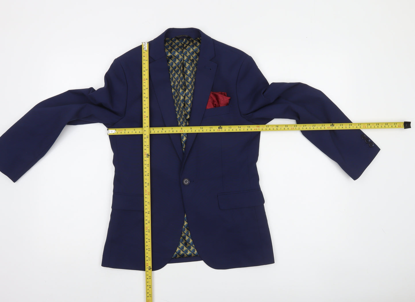 Next Boys Blue 12 Years Regular Fit Single-Breasted Blazer Jacket Formal