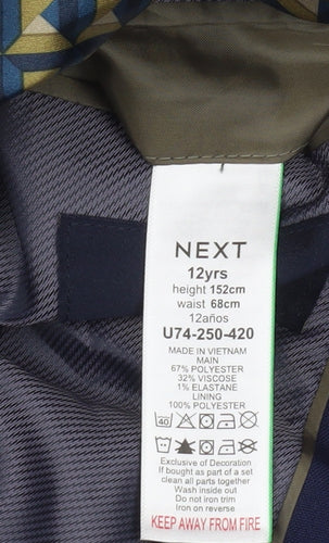 Next Boys Blue 12 Years Regular Fit Single-Breasted Blazer Jacket Formal