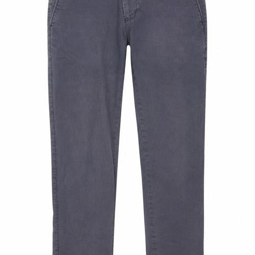Remus Uomo Men's Blue Slim Fit Chino Trousers 32L
