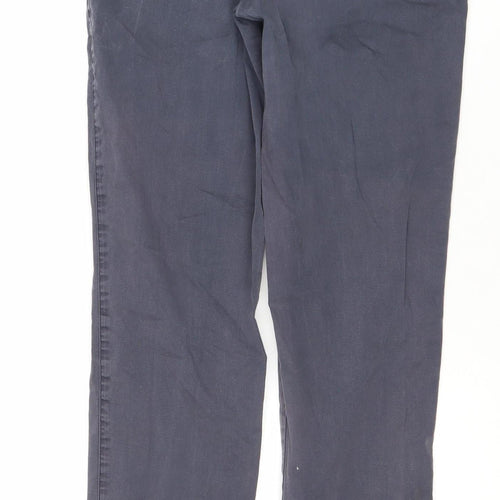 Remus Uomo Men's Blue Slim Fit Chino Trousers 32L
