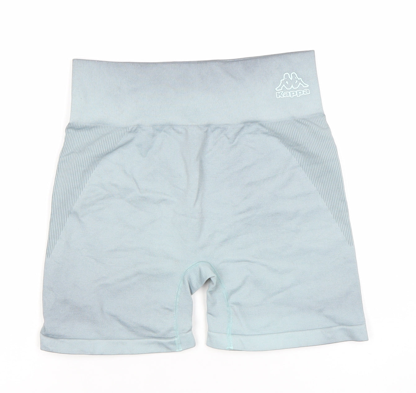 Kappa x Primark Womens Blue XS Seamless Biker Activewear Shorts