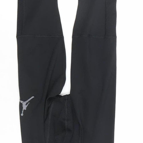 Jordan Boys Black XS Compression Dri-Fit Sports Leggings