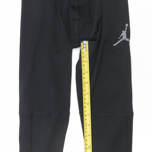 Jordan Boys Black XS Compression Dri-Fit Sports Leggings
