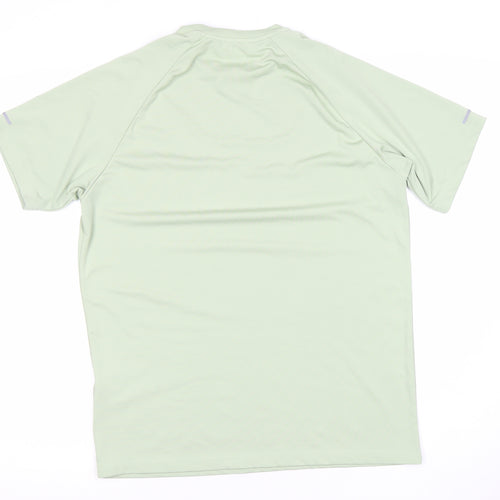MAN Active Green Short Sleeve Athletic Gym T-Shirt Men's Size S