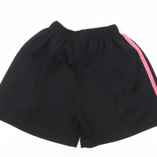 Adidas Girls Black Manchester United Athletic Shorts Size 152