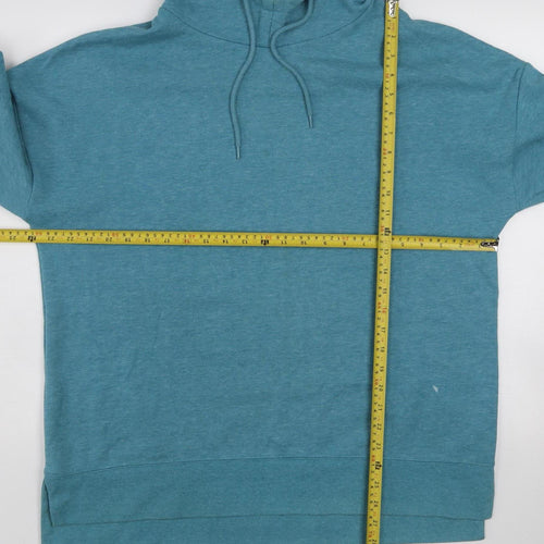 S. Bermans for Dunnes Stores Men's Blue Pullover Hoodie Medium