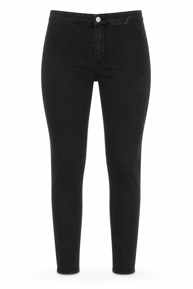 Denim Co. Womens Black Skinny High Rise Stretch Jeans Size 10