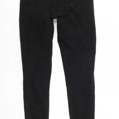 Denim Co. Womens Black Skinny High Rise Stretch Jeans Size 10