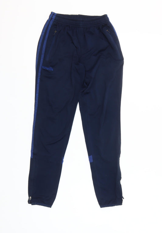 O'Neills Boys Blue Jogger Trousers 9-10 Years Elastic Waist Activewear