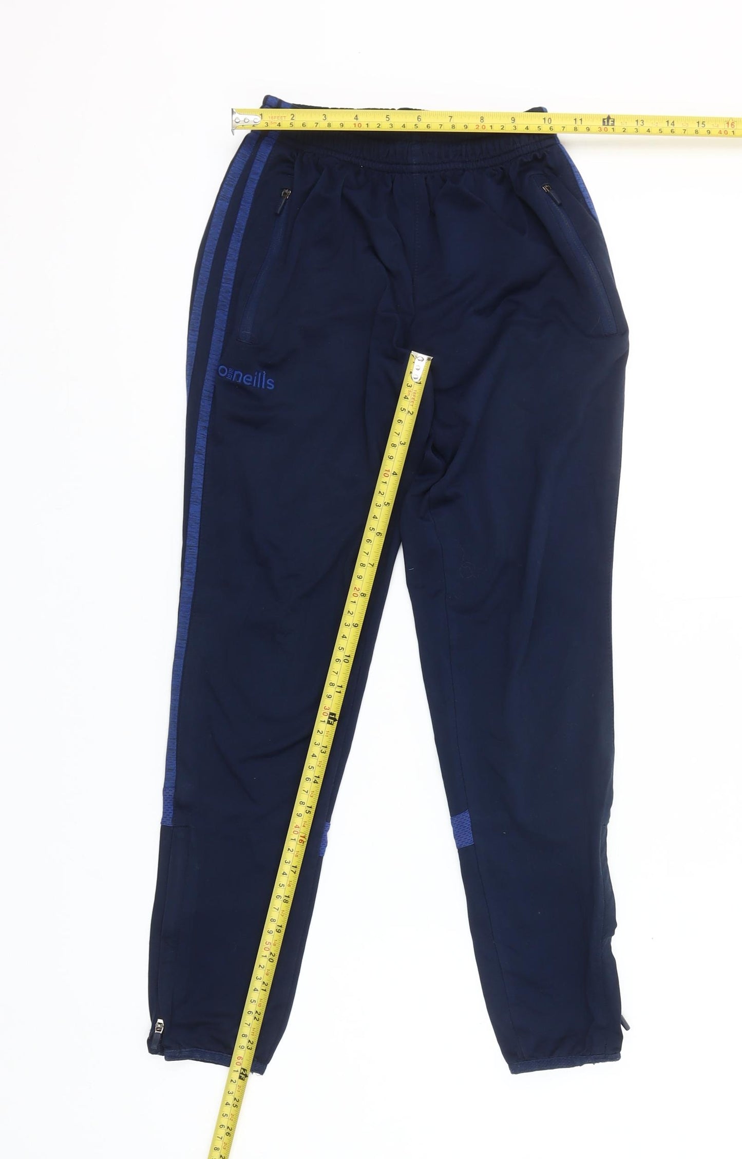 O'Neills Boys Blue Jogger Trousers 9-10 Years Elastic Waist Activewear