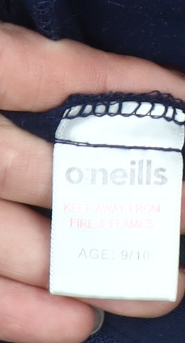 O'Neills Boys Blue Jogger Trousers 9-10 Years Elastic Waist Activewear