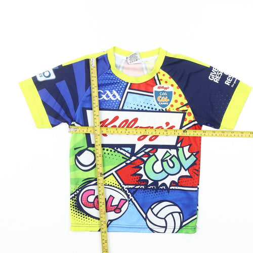 Masita Boys Multicoloured Sports Graphic T-Shirt 4-5 Years Short Sleeve