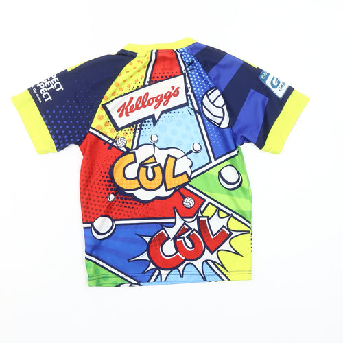 Masita Boys Multicoloured Sports Graphic T-Shirt 4-5 Years Short Sleeve
