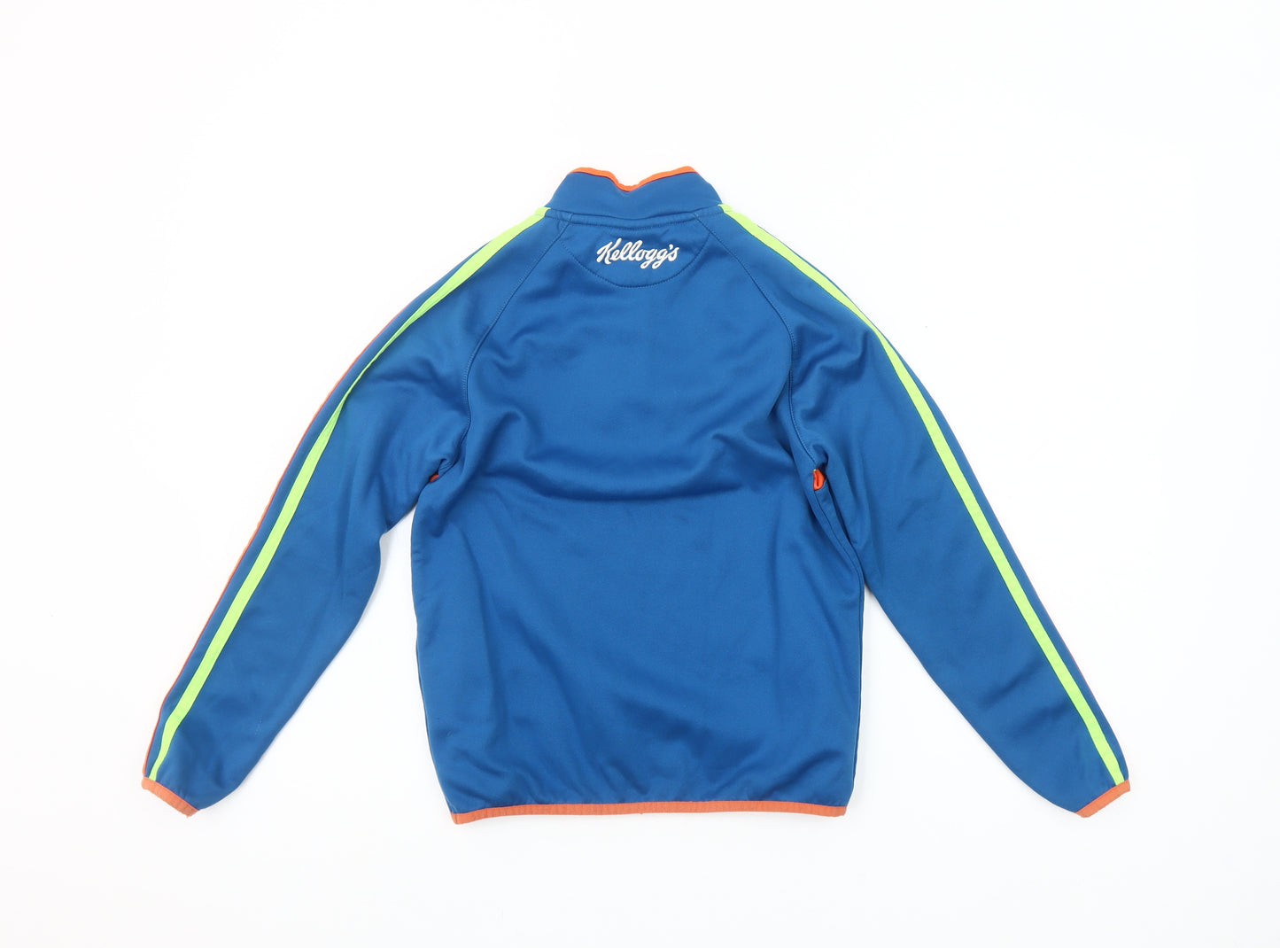Masita Boys Blue 8 Years 1/4 Zip Sports Sweatshirt Top