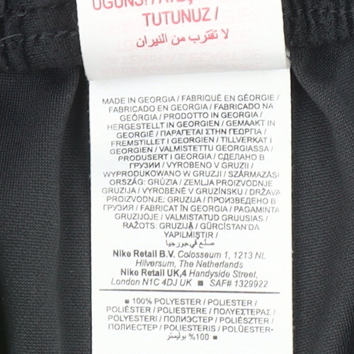 Nike Boys Black Dri-FIT Athletic Shorts 12 Years