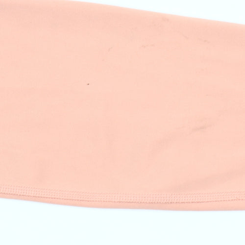 Nike Womens Peach Dri-FIT Leggings XS Slim Fit Activewear