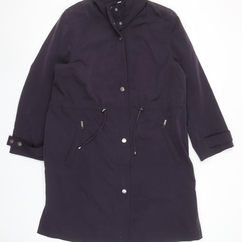 Windsmoor Women's Black Long Parka Coat Size M