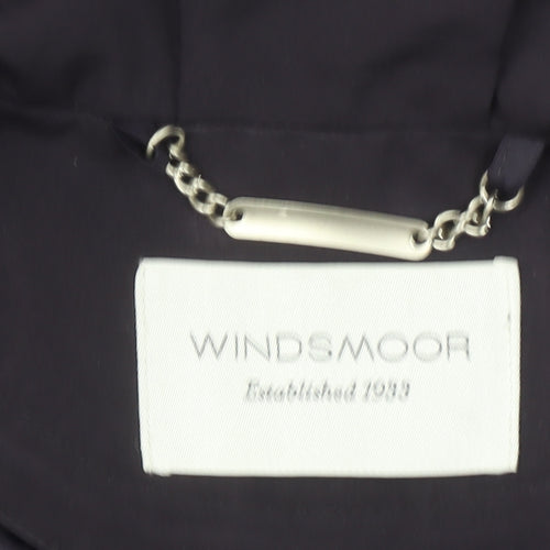 Windsmoor Women's Black Long Parka Coat Size M