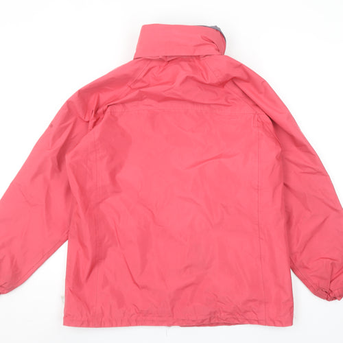 Regatta Women’s Pink Waterproof Rain Jacket Size 12 M Outdoor Coat
