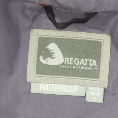 Regatta Women’s Pink Waterproof Rain Jacket Size 12 M Outdoor Coat