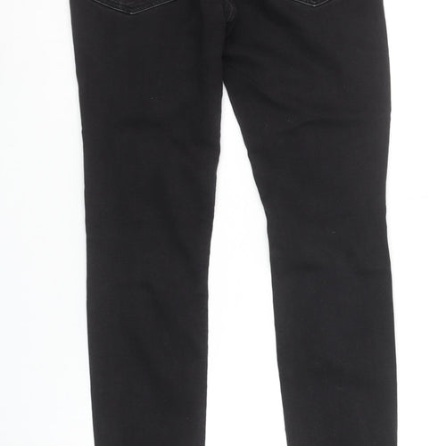 Jack & Jones Men's Black Distressed Skinny Jeans Size 32W 34L
