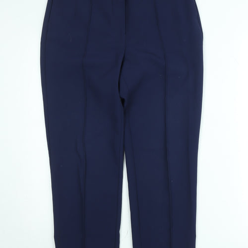 Gallery Women’s Blue Slim Tapered Trousers Size 10