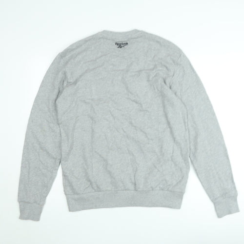 Reebok Classic Grey Crew Neck Sweatshirt Women's M Cotton Blend