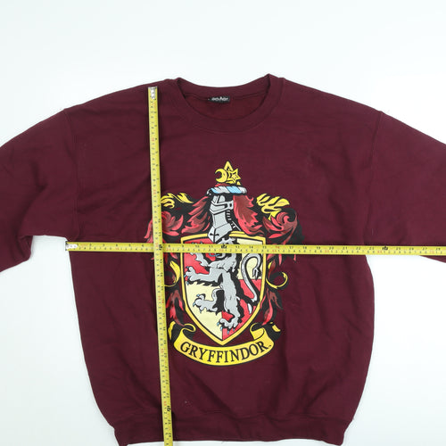 Harry Potter Gryffindor Burgundy Sweatshirt Women’s L Crew Neck