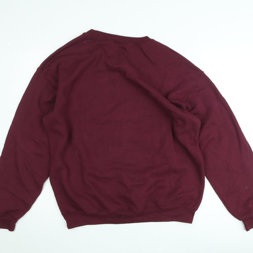 Harry Potter Gryffindor Burgundy Sweatshirt Women’s L Crew Neck
