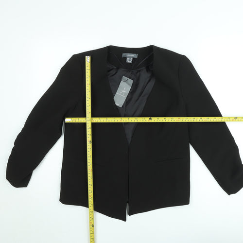 Atmosphere Women Black Size 12 Regular Fit Tailored Blazer