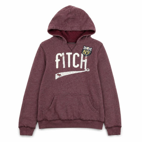 Abercrombie Kids Burgundy Pullover Hoodie 15/16 Teens Casual