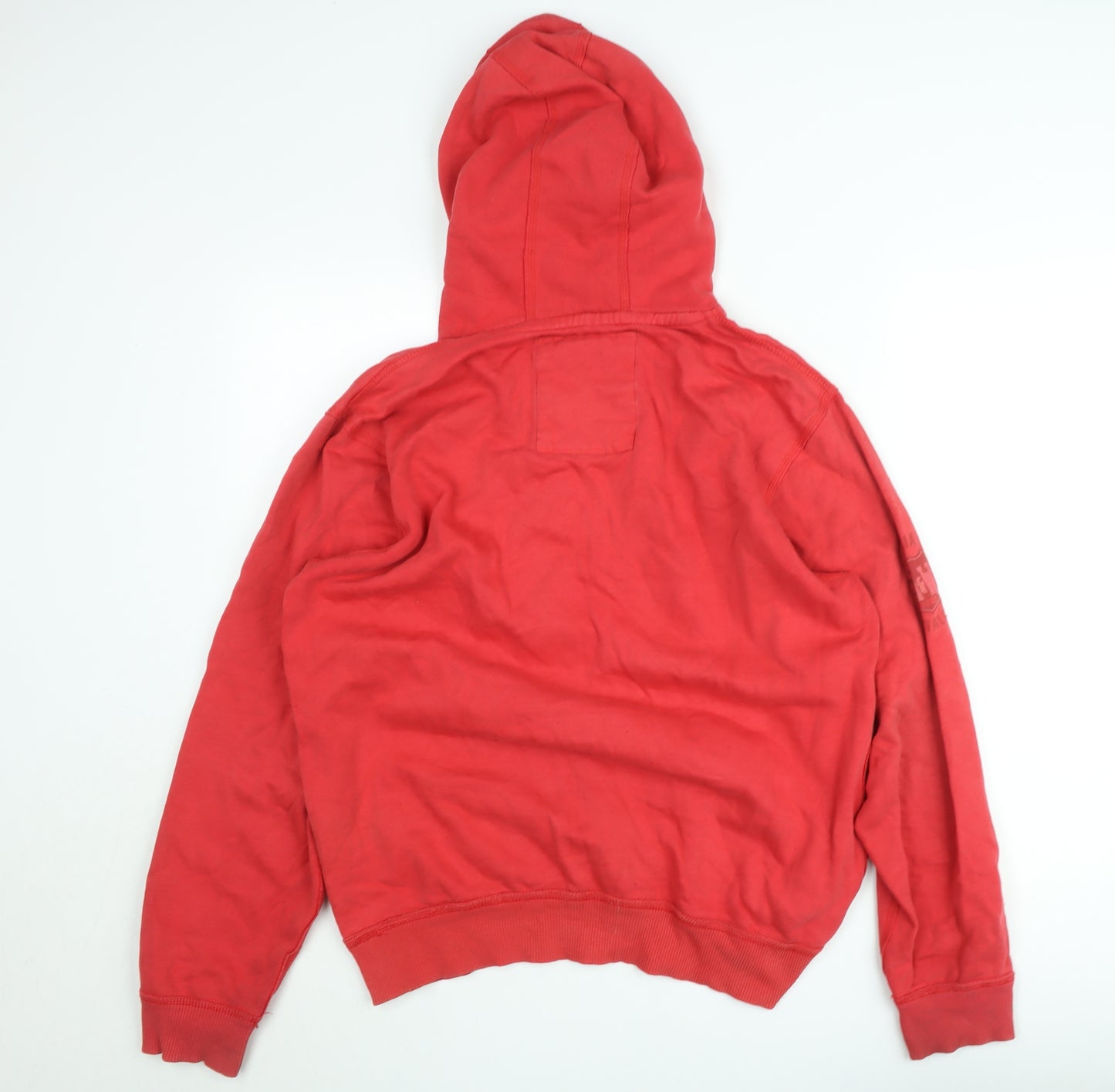 Apex & Woods Red Hoodie Large Womens Pullover Cotton Blend Casual