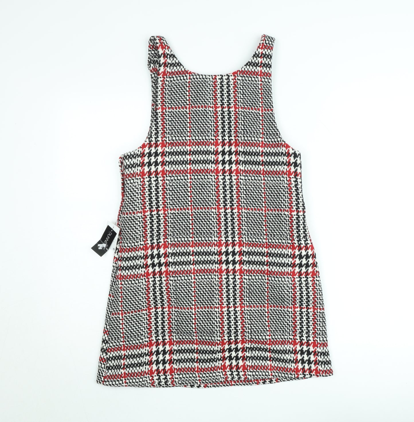 Dunnes Stores Teens Multicoloured Check Pinafore Dress 2-3 Years