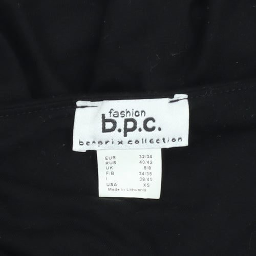 b.p.c. Bonprix Women’s Black One Shoulder A-Line Dress Size 8