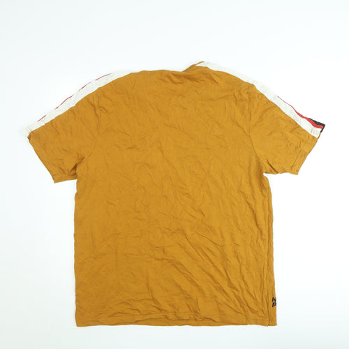Nike Pro Men's Brown 2XL Regular Fit Sports T-Shirt