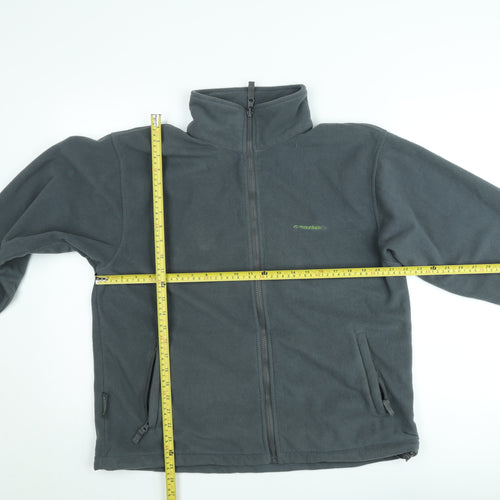 Mountainlife Men’s Grey Fleece Full Zip Outdoor Jacket M
