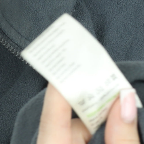 Mountainlife Men’s Grey Fleece Full Zip Outdoor Jacket M