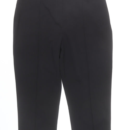 Dorothy Perkins Women’s Black Size 16 Straight Leg Work Trousers