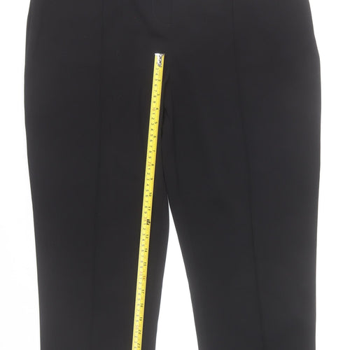 Dorothy Perkins Women’s Black Size 16 Straight Leg Work Trousers