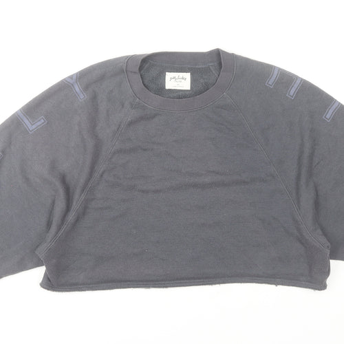 Gilly Hicks by Hollister Women’s Grey Pullover Sweatshirt XS Relaxed Fit