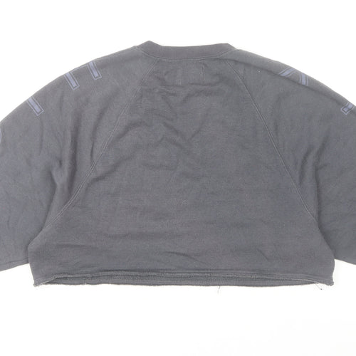 Gilly Hicks by Hollister Women’s Grey Pullover Sweatshirt XS Relaxed Fit