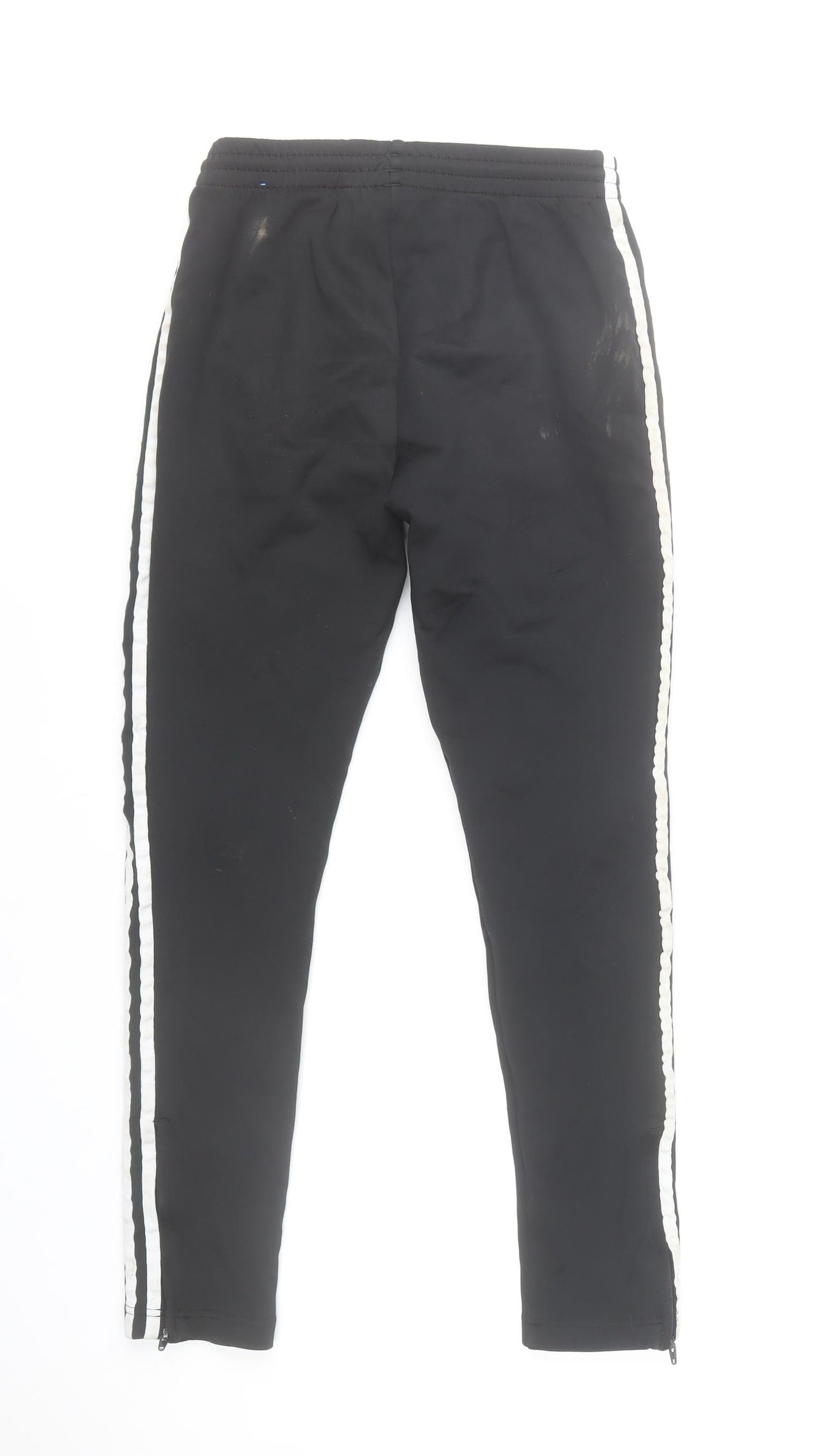 Adidas Women Black XS Jogger Trousers Primeblue Slim Fit