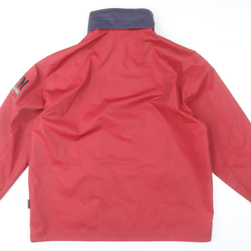 D.Y.N Men's Red 2XL Waterproof Rain Jacket Outdoor Coat