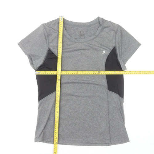 Penn Womens Grey Short Sleeve Sports T-Shirt Size S