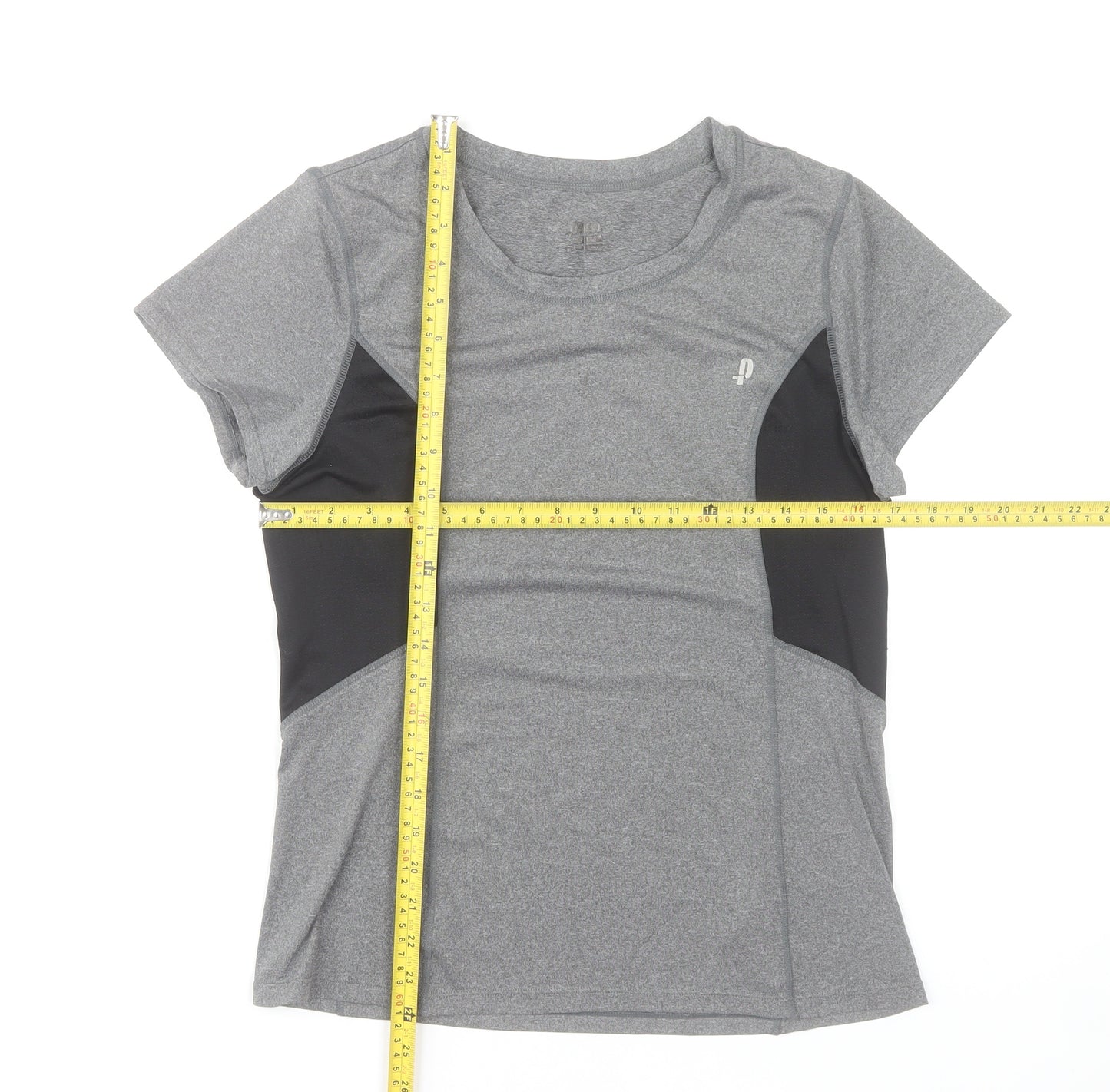 Penn Womens Grey Short Sleeve Sports T-Shirt Size S