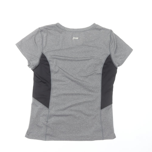 Penn Womens Grey Short Sleeve Sports T-Shirt Size S