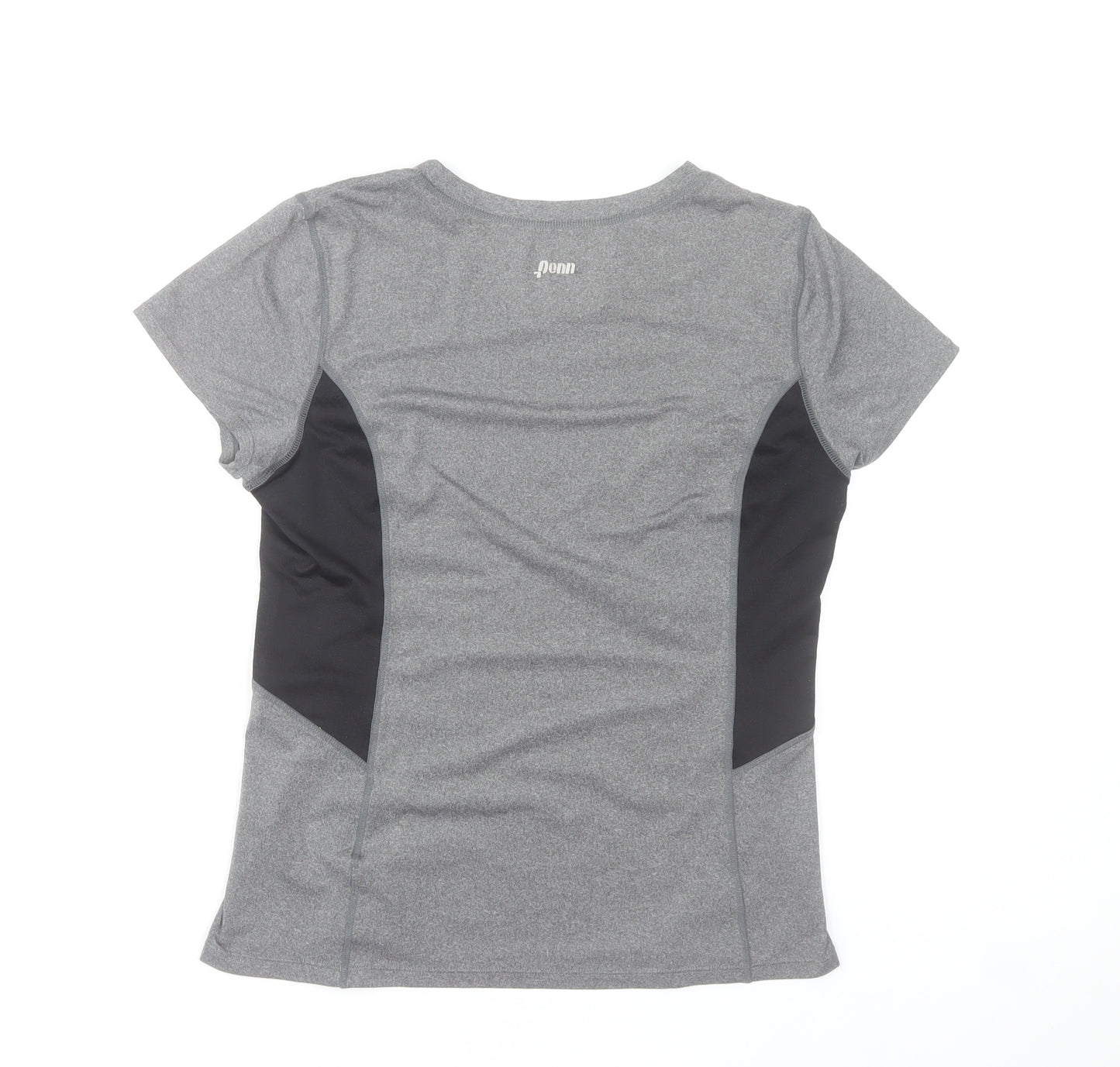 Penn Womens Grey Short Sleeve Sports T-Shirt Size S