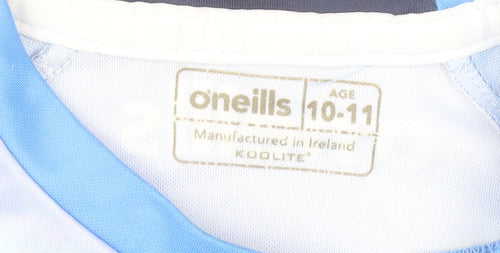 O'Neills Boys Blue Tractor Graphic Jersey T-Shirt 10-11 Years