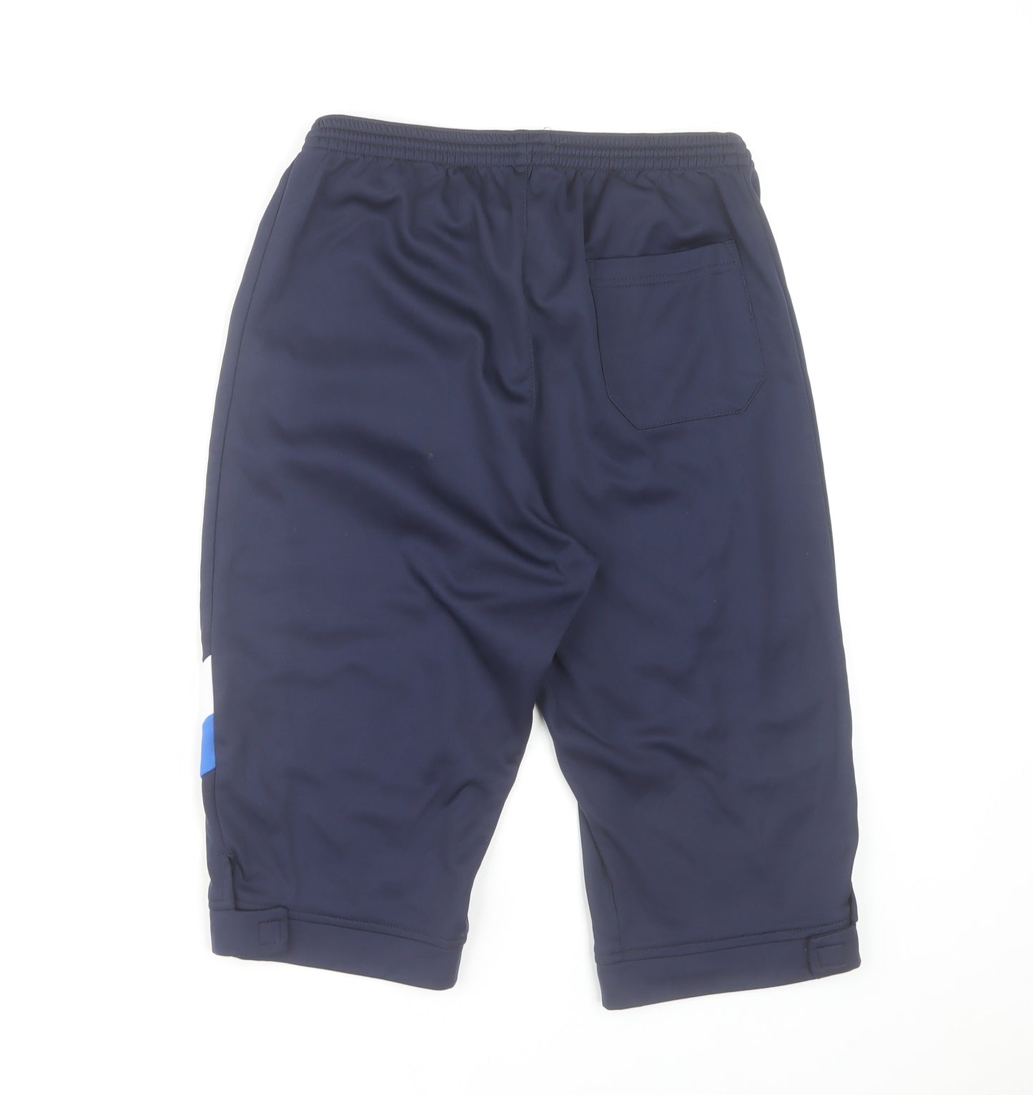 Errea Men's Navy Blue Athletic Shorts Size M Quick Dry Polyester